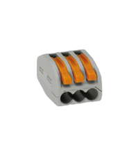 CLE34 5ud REGLETA CONEXION 3P PARA CABLE 4mm SOLERA