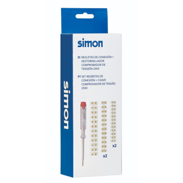 MI212060 KIT REGLETAS CONEXION 2x4mm-2x6mm-1x10mm + BUSCAPOLO SIMON BRICO