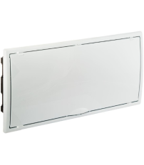 8690 CAJA EMPOTRABLE 22 ELEMENTOS MARCO Y PUERTA BLANCOS 450x222x72mm. ARELOS SOLERA