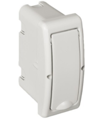 8692 CAJA EMPOTRABLE 2 ELEMENTOS MARCO Y PUERTA BLANCOS 60x130x62mm. ARELOS SOLERA