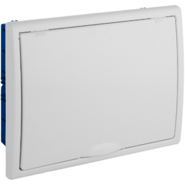 8688HGW CAJA EMPOTRABLE 12 ELEMENTOS TABIQUE HUECO MARCO Y PUERTA BLANCOS 277x220x72mm. ARELOS SOLER