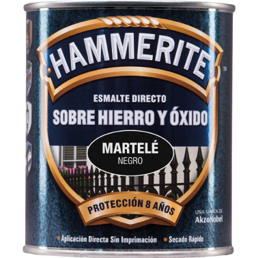 HAMMERITE METALICO MARTELE 750ML NEGRO