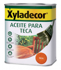 XYLADECOR ACEITE DE TECA 750ML INCOLORO