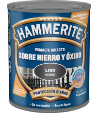 HAMMERITE METALICO LISO 750ML GRIS PLATA