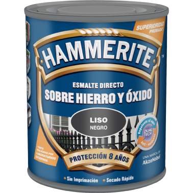 HAMMERITE METALICO LISO 750ML VERDE OSCURO