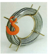 CABLE 30M 8,3MM CON GANCHO Y ENROLLADOR
