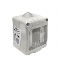 041022 CAJA DE SUPERFICIE CON TAPA 1 MODULO