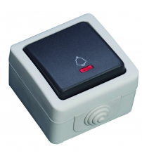 1200868 PULSADOR LUMINOSO IP44 10A ESTANCO