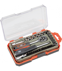 JGO.LLAVE VASO 170735 1/4 35PZ