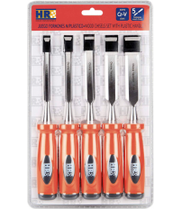 JUEGO DE FORMONES HR 5PZ MANGO BIMATERIAL