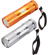 LINTERNA TUBULAR ALUMINIO 9LED HR