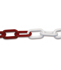 CADENA PLASTICO 30260/8X49  ROJ/BCO