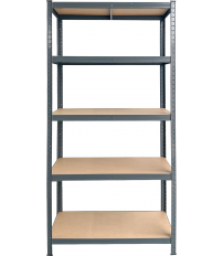 KIT 5 ESTANT.STABIL 175 180X90X40 GRIS