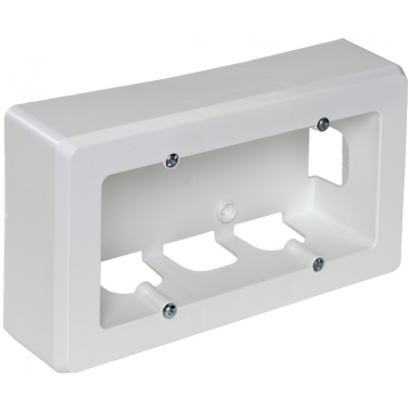 92 ZOCALO 2 ELEMENTOS BLANCO SOLERA 165x96x43mm