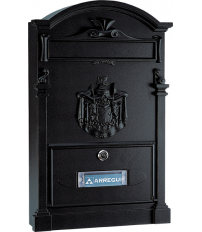 BUZON E2614 RESIDENCIA ALUMINIO NEGRO