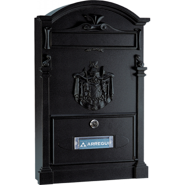 BUZON E2614 RESIDENCIA ALUMINIO NEGRO