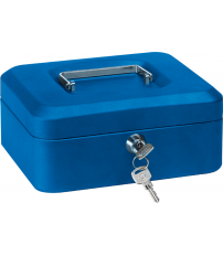 CAJA CAUDAL LLAVE+BAND.152X115X80 AZUL