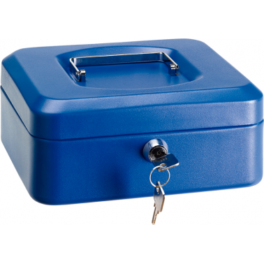CAJA CAUDAL LLAVE+BAND.200X160X90 AZUL
