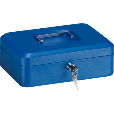 CAJA CAUDAL LLAVE+BAND.250X180X90 ROJO