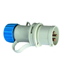 CLAVIJA CETAC 1100050 2P+T 220V/16A AZUL
