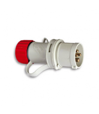 CLAVIJA CETAC 1100051 3P+T 380V/16A ROJO