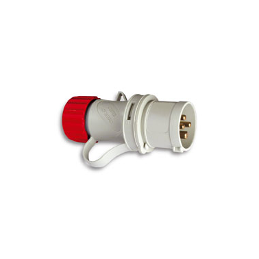 CLAVIJA CETAC 1100051 3P+T 380V/16A ROJO