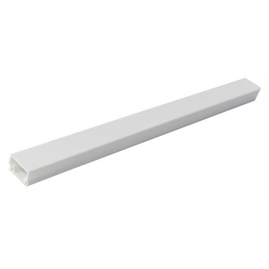 300613  MINI-CANALETA ELÉCTRICA BLANCA ADHESIVA 2M 12X12MM GSC