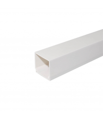 300617  CANALETA ELÉCTRICA BLANCA A TORNILLO 2M 25X40MM GSC