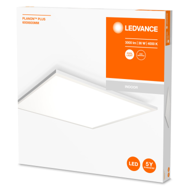 601314 PANEL LED SUPERFICIE 36W 4000K 60x60cm.