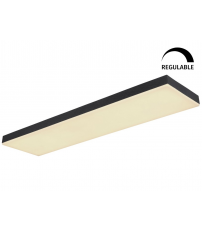41594D4 PANEL LED CON MANDO 24W 230V 2860Lm CCT 800x200x75mm MARRON DORO GLOBO