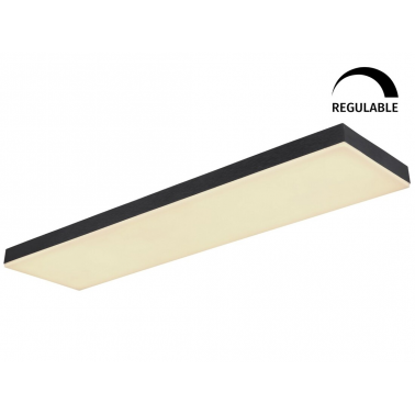 41594D4 PANEL LED CON MANDO 24W 230V 2860Lm CCT 800x200x75mm MARRON DORO GLOBO