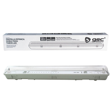 203200016 PANTALLA ESTANCA PARA TUBO LED T8 150cm GSC