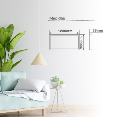 203405021 PANEL SUPERFICIE LED RECTANGULAR  40W 4200K BLANCO KISONGO GSC