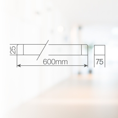 203800069 REGLETA LED 18W 6500K BAME GSC