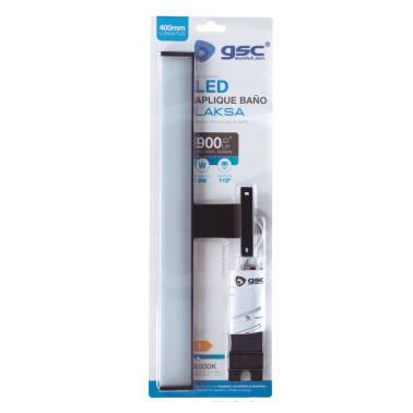 203800089 APLIQUE LED BAÑO 8W 6500K IP44 LAKSA GSC