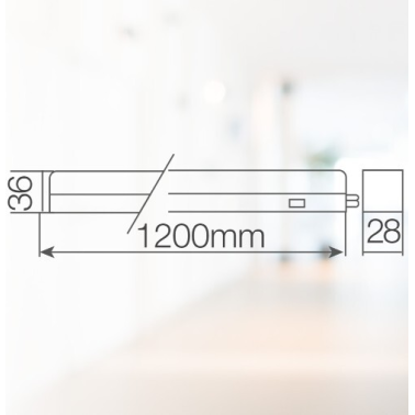 203800082 REGLETA LED T5 16W 4000-6500K 1200mm SILUAS GSC