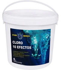 CLORO 10 EFECTOS EN TABLETAS 5KG