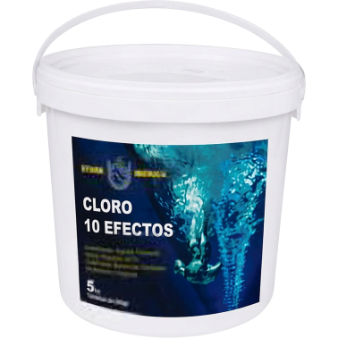 CLORO 10 EFECTOS EN TABLETAS 5KG