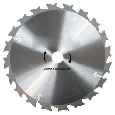 DISCO WIDIA 20D. 2525 250X1,8X25,4