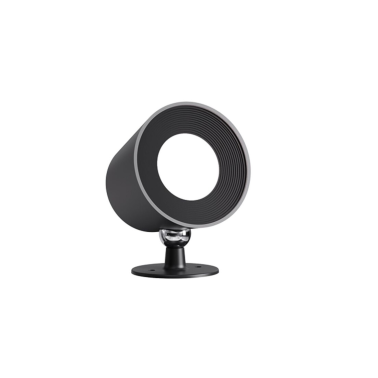 2072002-N APLIQUE PARED 2W CCT NEGRO PORTATIL Y RECARGABLE F-BRIGHT