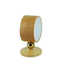 2072000-M APLIQUE PARED 2W 3000K MADERA PORTATIL Y RECARGABLE F-BRIGHT