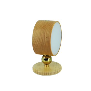 2072000-M APLIQUE PARED 2W 3000K MADERA PORTATIL Y RECARGABLE F-BRIGHT