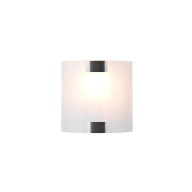 212700107 APLIQUE DE PARED PURA NIQUEL MATE 1xE27 TRIO