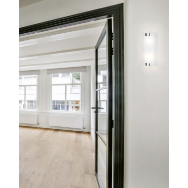 212700107 APLIQUE DE PARED PURA NIQUEL MATE 1xE27 TRIO