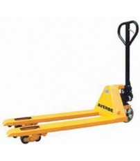 TRANSPALETA AYERBE 2500KG RUEDA NYLON AMARILLA