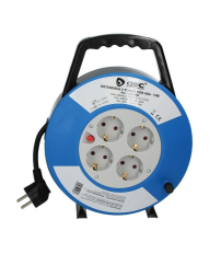 100510002 15m EXTENSIBLE ENROLLACABLES 4T 3x1,5mm.  IP20 GSC