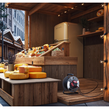 EX922701 15m EXTENSIBLE ENROLLACABLES 3T CON TAPA 3x2,5mm IP55 SIMON BRICO