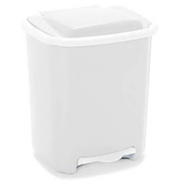CUBO BLANCO C/PEDAL 6751 10L