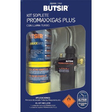 PACK SOPLETE PROMAXXGAS+ +CARGA COCH0017