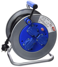 786518 50m EXTENSIBLE ENROLLACABLES 3T C/TAPAS 3x2,5mm IP55 T